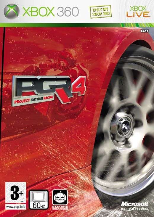 Project Gotham Racing 4 (Xbox 360)(Pwned) - Microsoft / Xbox Game Studios 130G