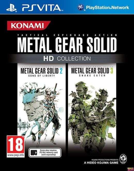 Metal Gear Solid: HD Collection (PS Vita)(Pwned) - Konami 80G