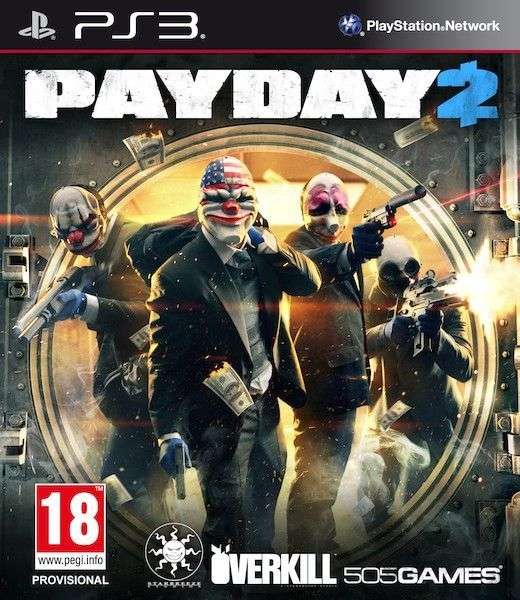 Payday 2 (PS3)(Pwned) - 505 Games 120G