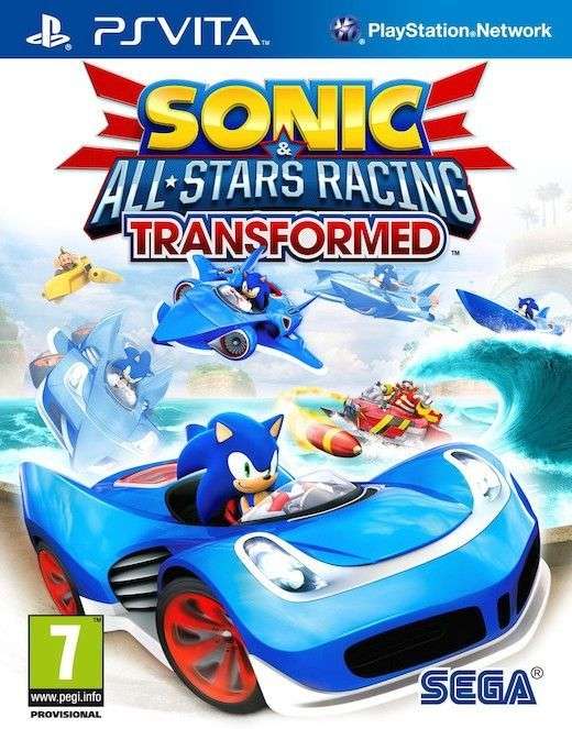 Sonic & All-Stars Racing - Transformed (PS Vita)(New) - SEGA 60G