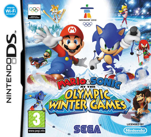 Mario & Sonic at the Olympic Winter Games (NDS)(Pwned) - SEGA 110G