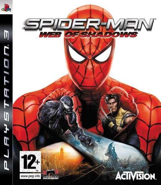 Spider-Man: Web of Shadows (PS3)(Pwned) - Activision 120G