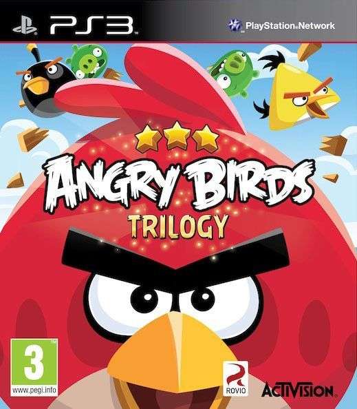 Angry Birds Trilogy (PS3)(Pwned) - Activision 120G