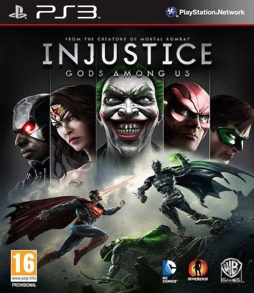 Injustice: Gods Among Us (PS3)(Pwned) - Warner Bros. Interactive Entertainment 120G