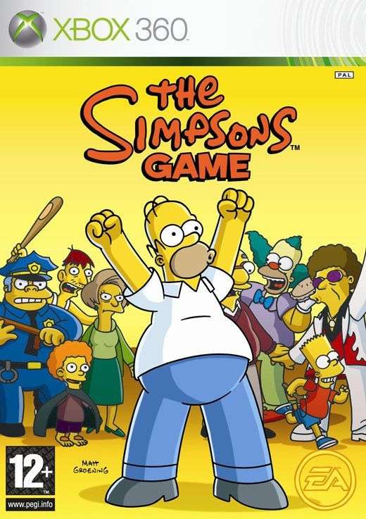 Simpsons Game, The *See Note* (Xbox 360)(Pwned) - Electronic Arts / EA Games 130G