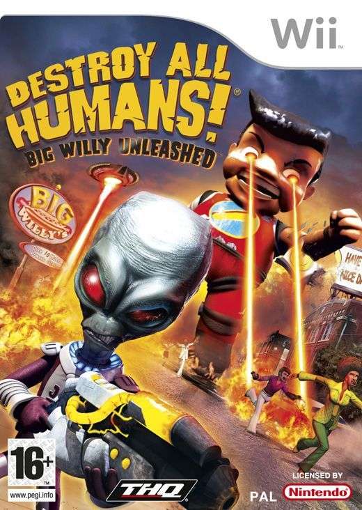 Destroy All Humans!: Big Willy Unleashed (Wii)(Pwned) - THQ 130G