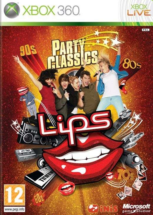 Lips: Party Classics (Xbox 360)(Pwned) - Microsoft / Xbox Game Studios 130G
