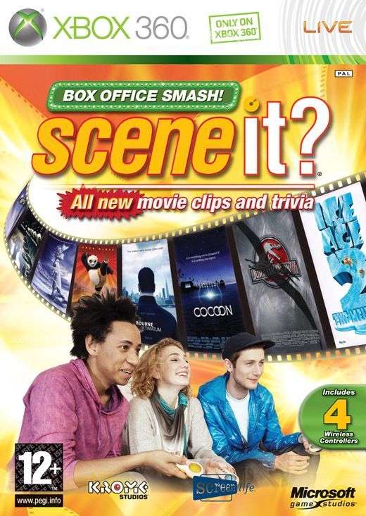 Scene It?: Box Office Smash (Xbox 360)(Pwned) - Microsoft / Xbox Game Studios 130G