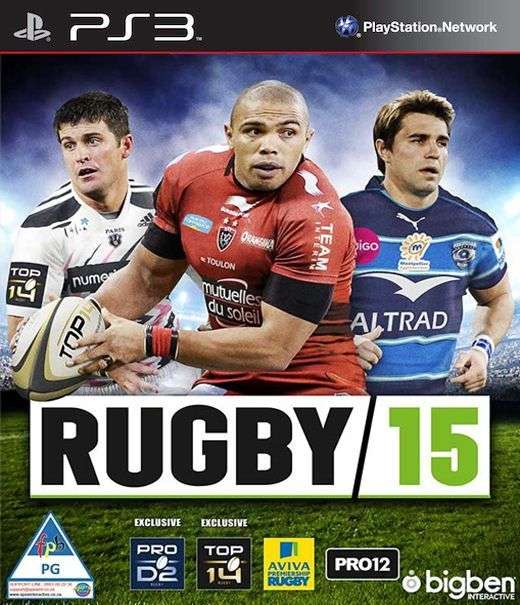 Rugby 15 (PS3)(Pwned) - Bigben Interactive 120G