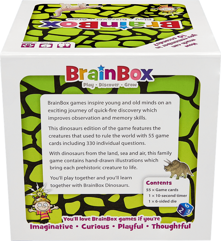 BrainBox: Dinosaurs (New) - Bezzerwizzer Studio 400G