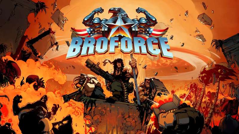 Broforce (PS4)(New) - Devolver Digital 90G