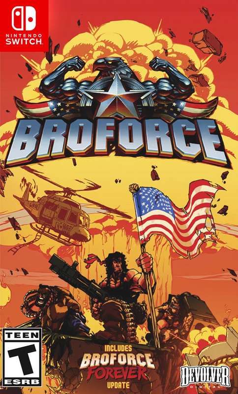Broforce (NTSC/U)(NS / Switch)(New) - Devolver Digital 100G
