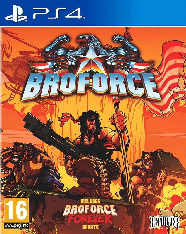 Broforce (PS4)(New) - Devolver Digital 90G