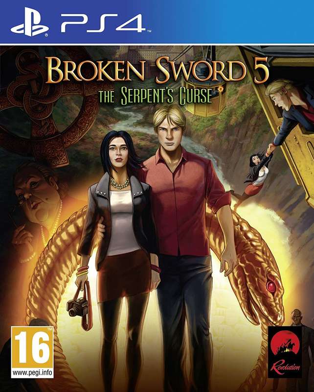 Broken Sword 5: The Serpent's Curse (PS4)(New) - Revolution Games 90G