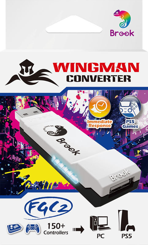 Brook Wingman FGC2 Converter (PC / PS5)(New) - Brook 250G