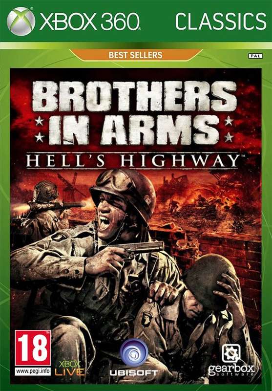 Brothers In Arms: Hell's Highway - Classics (Xbox 360)(New) - Namco Bandai Games 130G