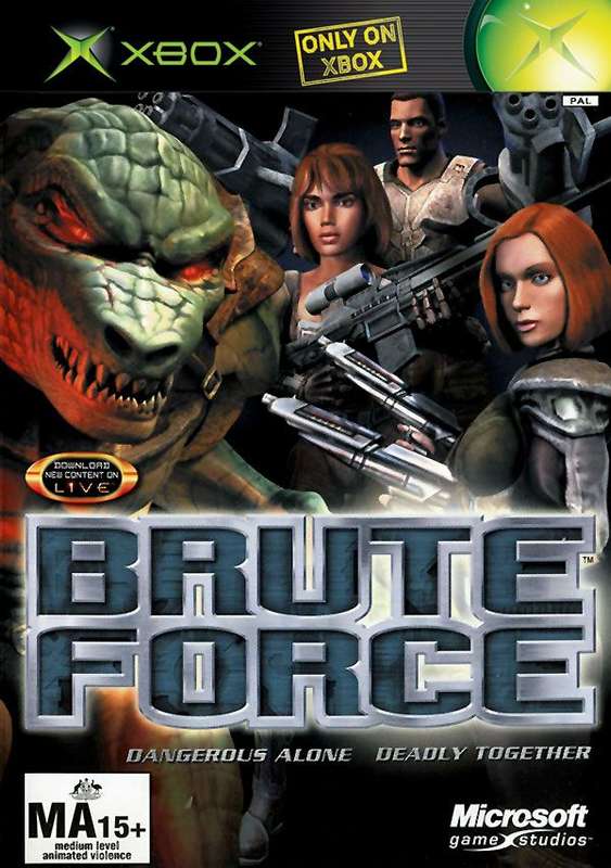 Brute Force (Xbox)(Pwned) - Microsoft / Xbox Game Studios 130G
