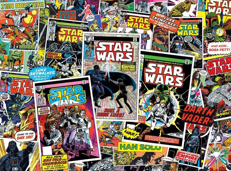 Star Wars: Classic Comic Books - 1000 Piece Puzzle (New) - Buffalo Games & Puzzles 1000G