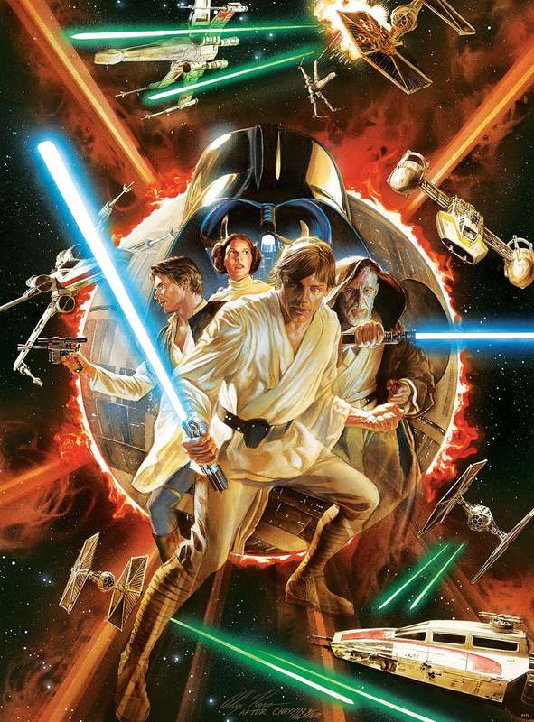 Star Wars: Fine Art Collection - #1 Comic Variant - 1000 Piece Puzzle (New) - Buffalo Games &