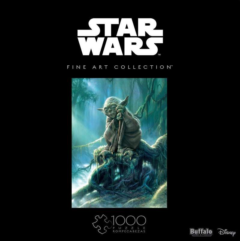 Star Wars: Fine Art Collection - Yoda - 1000 Piece Puzzle (New) - Buffalo Games & Puzzles 1000G