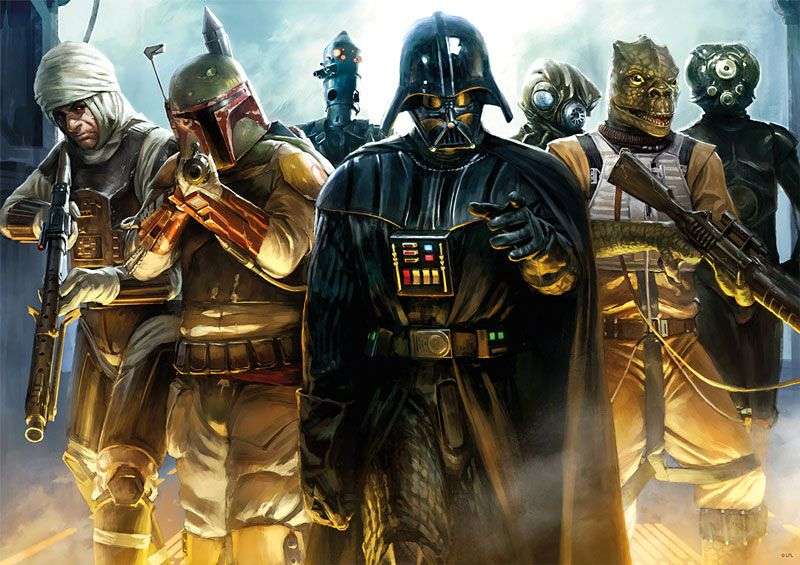 Star Wars: He's All Yours, Bounty Hunter - 500 Piece Puzzle (New) - Buffalo Games & Puzzles 800G
