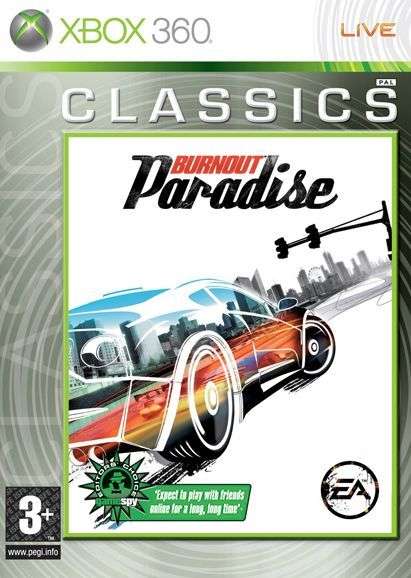 Burnout Paradise - Classics (Xbox 360)(New) - Electronic Arts / EA Games 130G