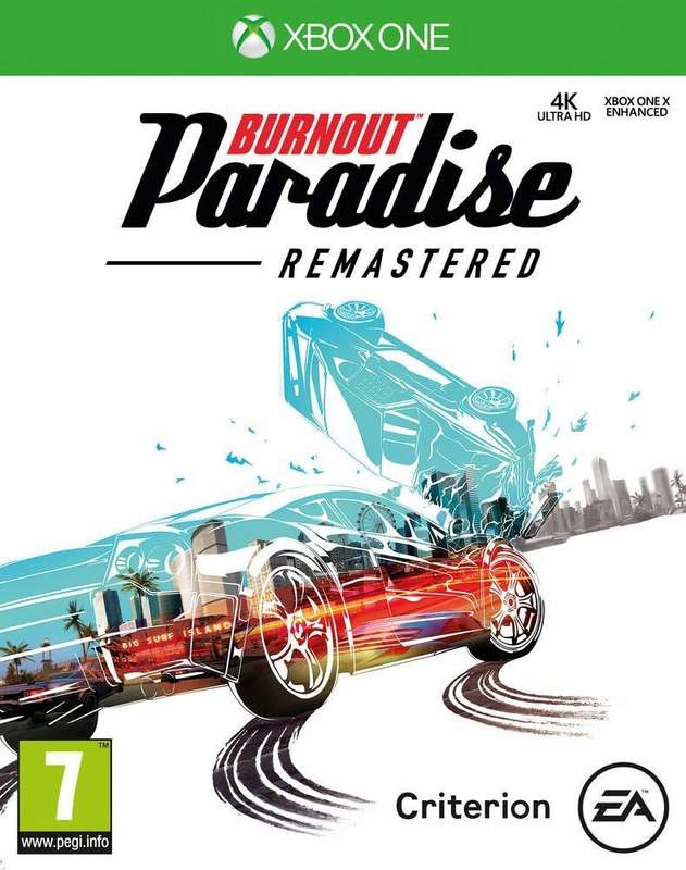 Burnout Paradise - Remastered (Xbox One)(Pwned) - Electronic Arts / EA Games 120G