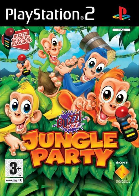 Buzz! Junior: Jungle Party (PS2)(Pwned) - Sony Computer Entertainment 130G
