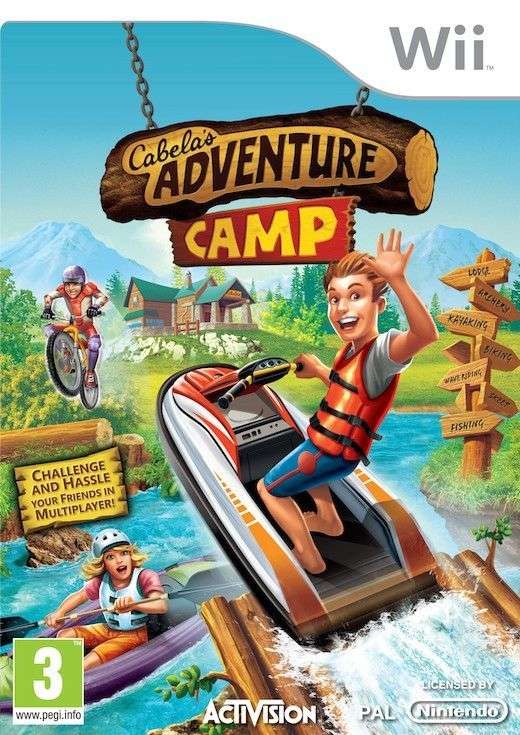 Adventure Camp (Wii)(Pwned) - Activision 130G