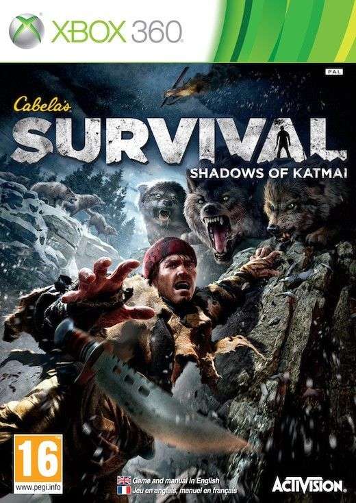 Cabela's Survival: Shadows of Katmai (Xbox 360)(Pwned) - Activision 130G