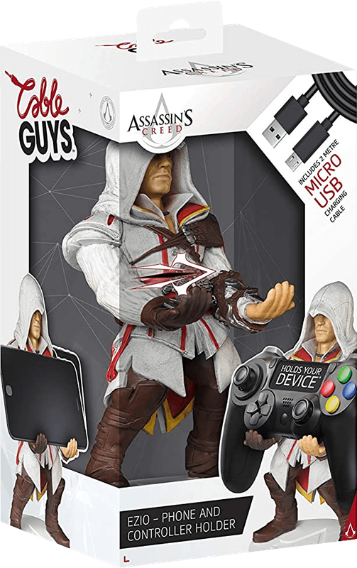 Cable Guys Phone & Controller Holder - Assassin's Creed - Ezio (New) - SK 1000G