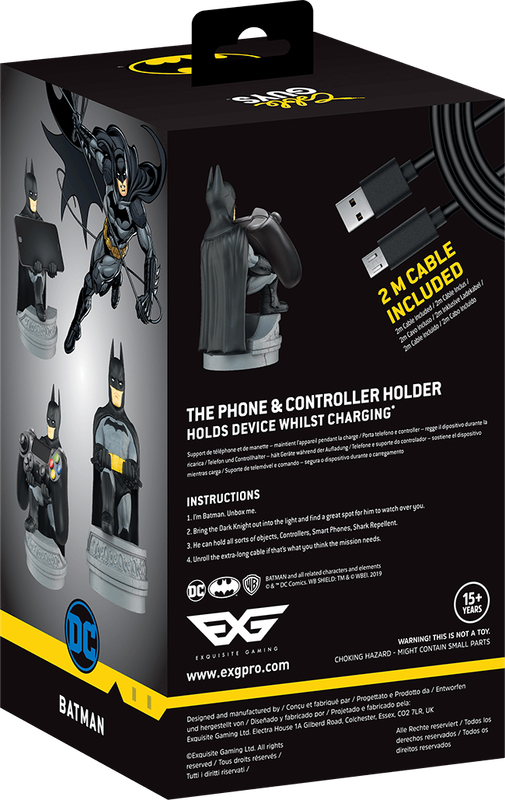 Cable Guys Phone & Controller Holder - Batman (New) - Exquisite Gaming 1000G