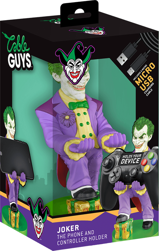 Cable Guys Phone & Controller Holder - Batman - Joker (New) - Exquisite Gaming 1000G