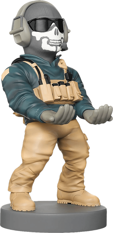 Cable Guys Phone & Controller Holder - Call of Duty: WWII LT. Simon 'Ghost' Riley (New) - Exquisite