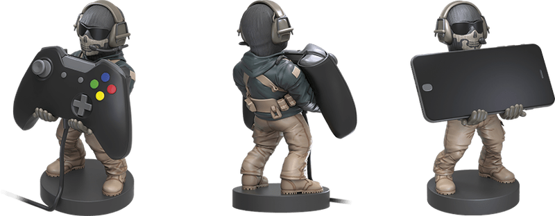 Cable Guys Phone & Controller Holder - Call of Duty: WWII LT. Simon 'Ghost' Riley (New) - Exquisite