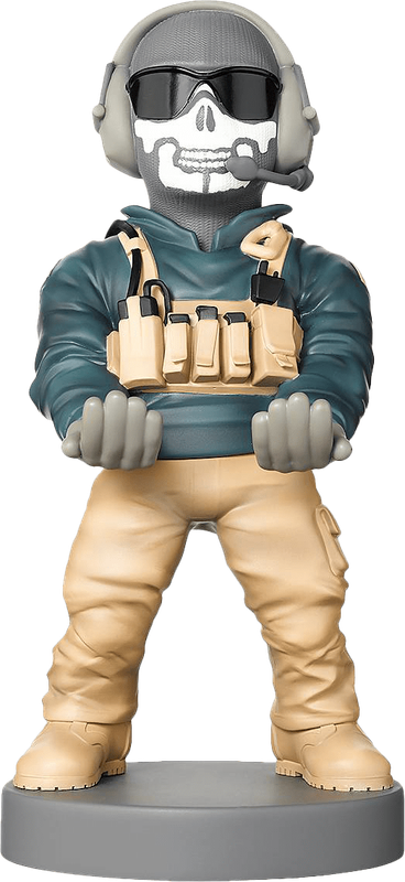Cable Guys Phone & Controller Holder - Call of Duty: WWII LT. Simon 'Ghost' Riley (New) - Exquisite