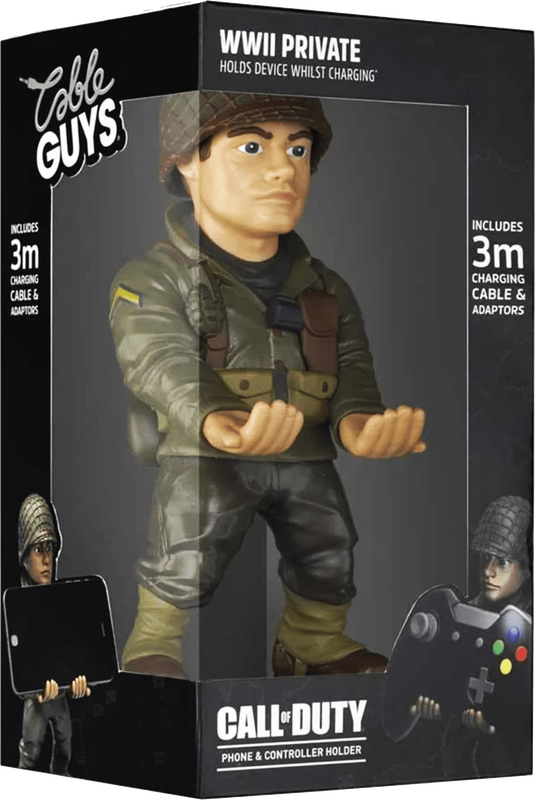 Cable Guys Phone & Controller Holder - Call of Duty: WWII Private (New) - Exquisite Gaming 1000G