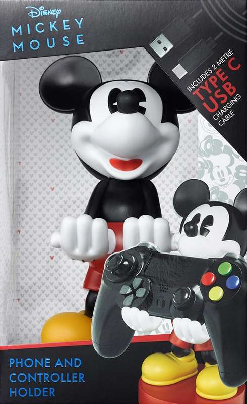 Cable Guys Phone & Controller Holder - Disney's Mickey Mouse (New) - Exquisite Gaming 1000G