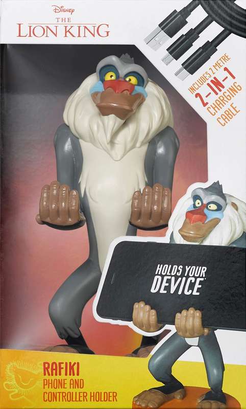 Cable Guys Phone & Controller Holder - Disney's The Lion King: Rafiki (New) - Exquisite Gaming 1000G