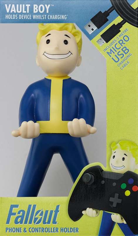 Cable Guys Phone & Controller Holder - Fallout: Vault Boy 111 (New) - Exquisite Gaming 1000G