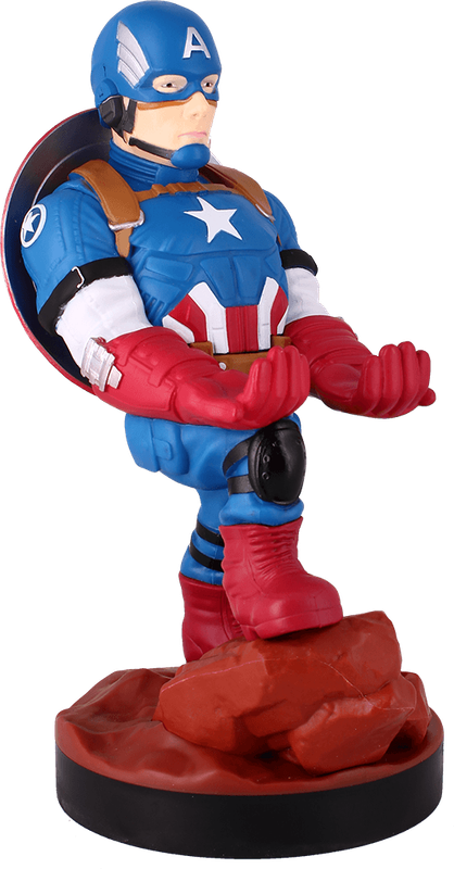 Cable Guys Phone & Controller Holder - Marvel Avengers: Captain America (New) - Exquisite Gaming