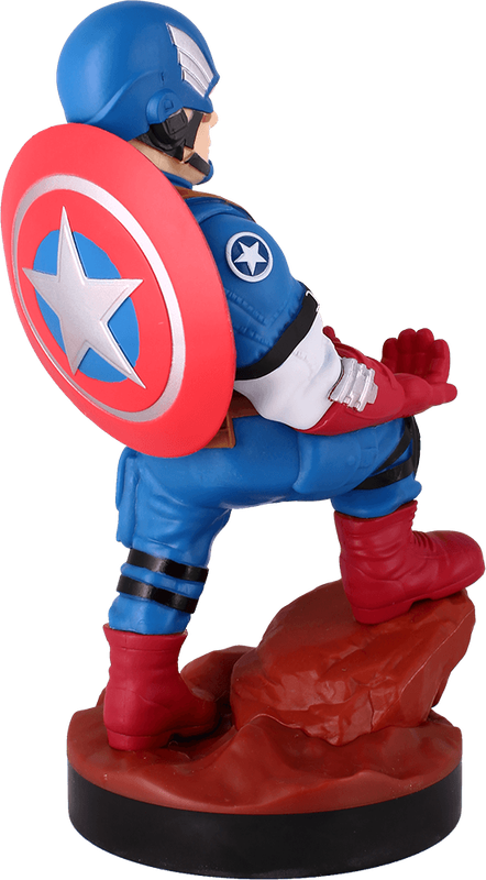 Cable Guys Phone & Controller Holder - Marvel Avengers: Captain America (New) - Exquisite Gaming