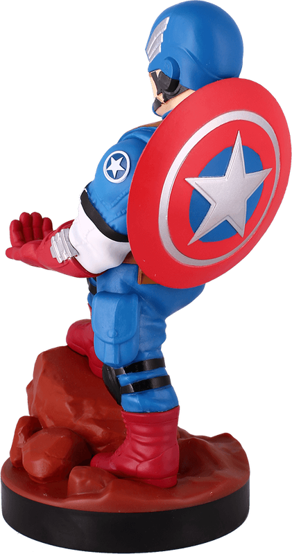 Cable Guys Phone & Controller Holder - Marvel Avengers: Captain America (New) - Exquisite Gaming