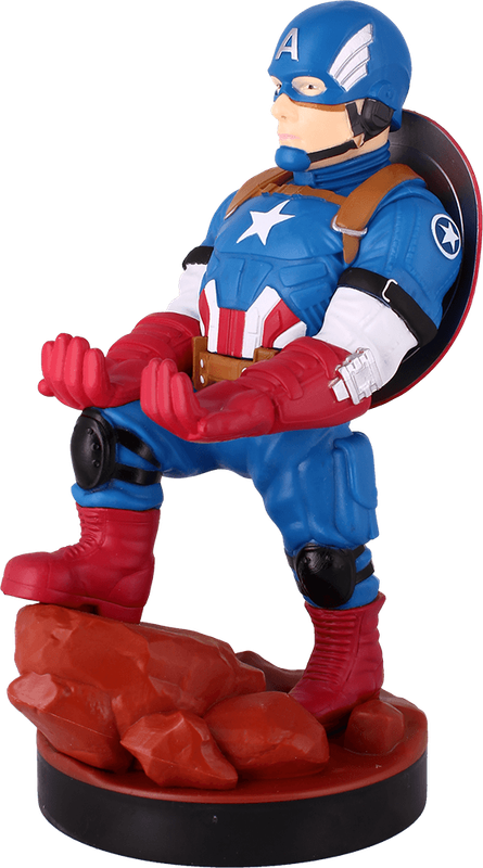 Cable Guys Phone & Controller Holder - Marvel Avengers: Captain America (New) - Exquisite Gaming