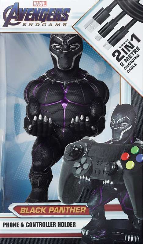 Cable Guys Phone & Controller Holder - Marvel Avengers: Endgame - Black Panther (New) - Exquisite