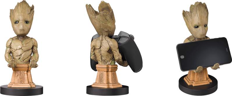 Cable Guys Phone & Controller Holder - Marvel Avengers: Infinity War - Groot (New) - Exquisite