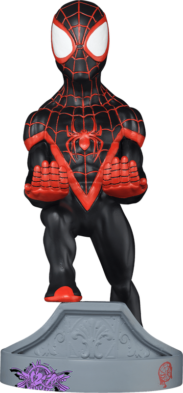 Cable Guys Phone & Controller Holder - Marvel Spider-Man - Miles Morales (New) - Exquisite Gaming