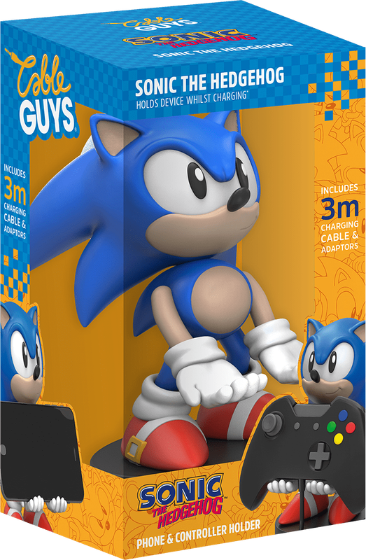 Cable Guys Phone & Controller Holder - Sonic the Hedgehog - Sonic (New) - Exquisite Gaming 1000G