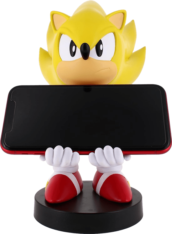 Cable Guys Phone & Controller Holder - Sonic the Hedgehog - Super Sonic (New) - Exquisite Gaming