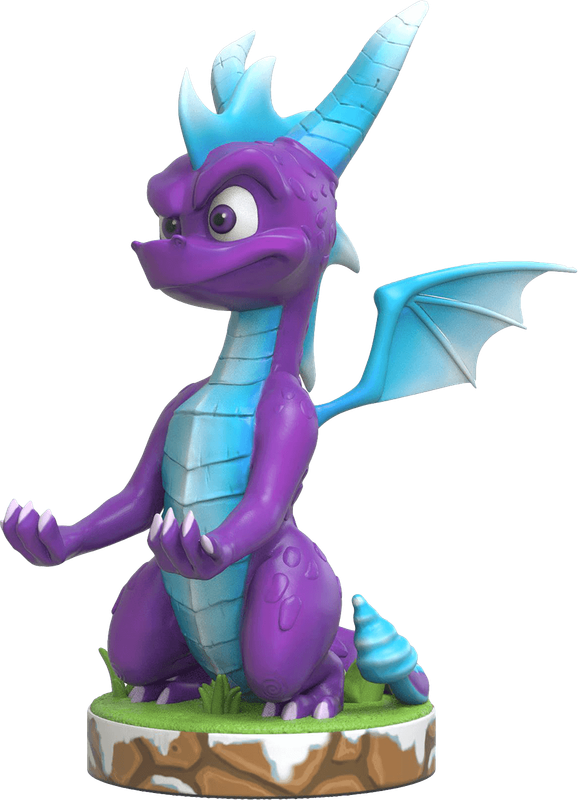 Cable Guys Phone & Controller Holder - Spyro the Dragon - Ice Spyro (New) - Exquisite Gaming 1000G